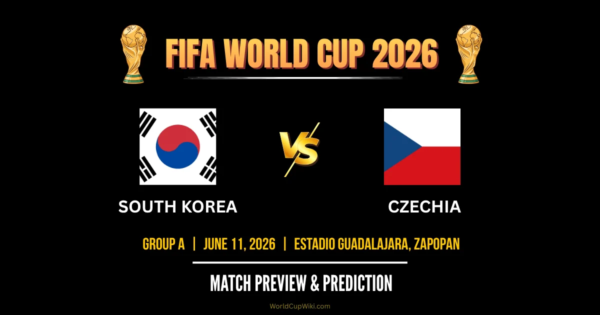 Pertandingan Sepak Bola Langsung: South Korea vs Czechia dan Cara Menontonnya