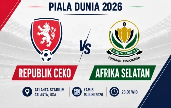 Pertarungan Sengit di Piala Dunia 2026: Ceko vs Afrika Selatan dan Meksiko vs Korea Selatan