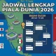 Piala Dunia 2026: Bagan 32 Besar dan Jadwal Lengkap, Siap Saksikan di TVRI