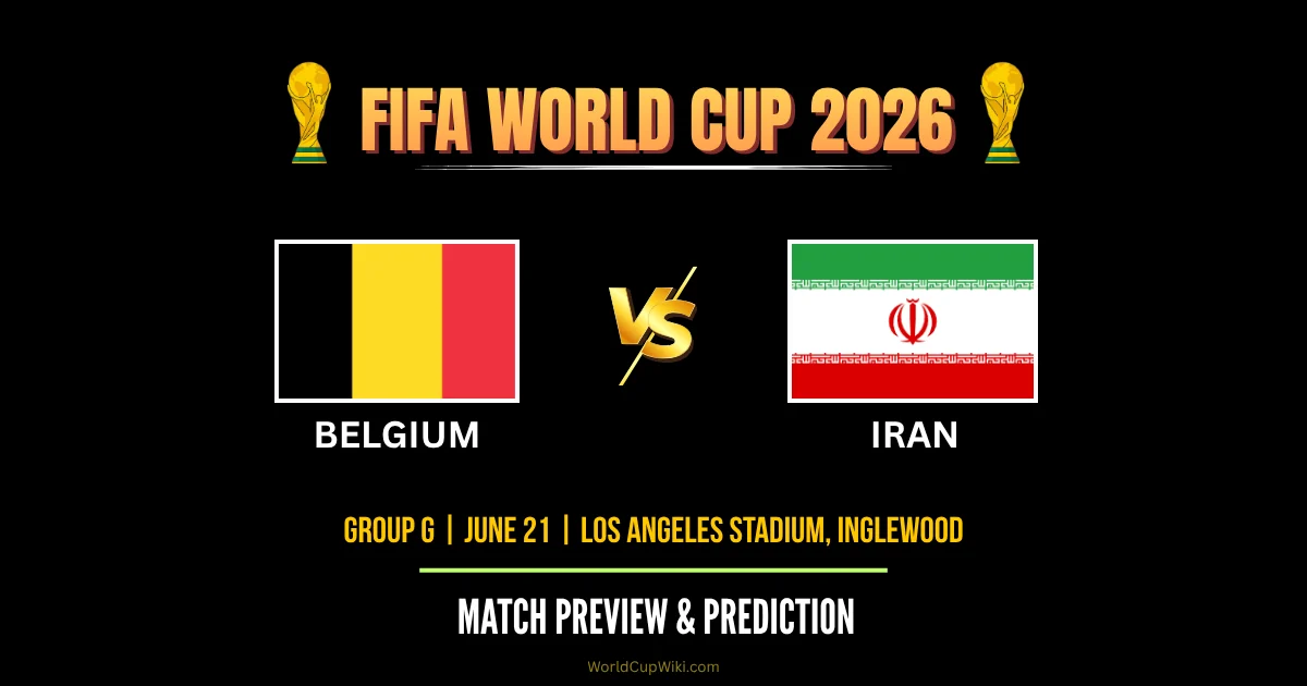 Piala Dunia 2026: Cara Nonton Belgia Vs Iran dan Spanyol Vs Arab Saudi Secara Gratis di TVRI