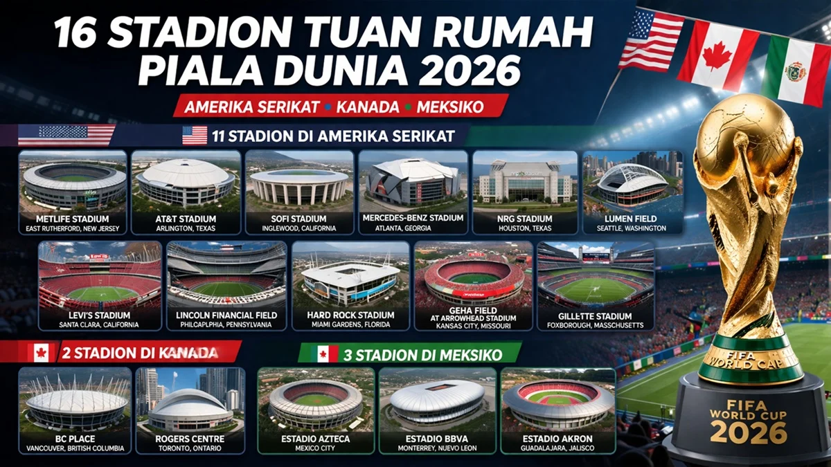 Piala Dunia 2026 di Amerika Serikat: Antusiasme dan Tantangan