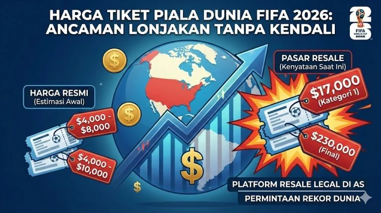 Piala Dunia 2026: Harga Tiket, Isu Politik, dan Keseruan Sepak Bola