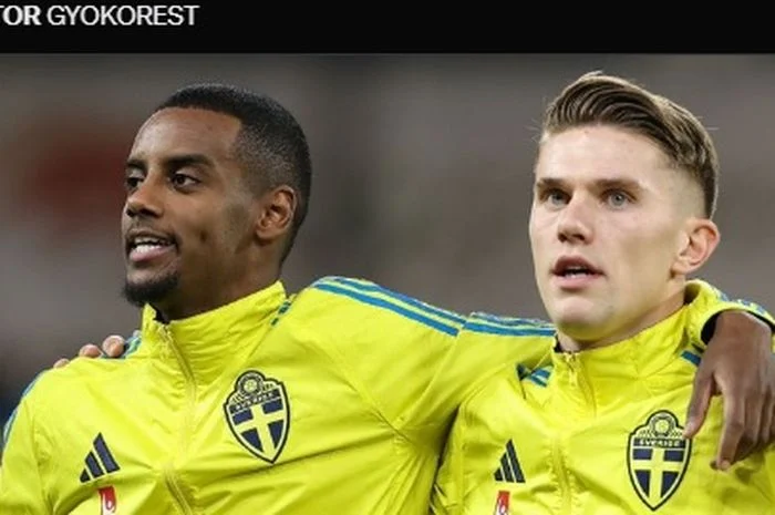 Piala Dunia 2026: Swedia Hancurkan Tunisia 5-1 Berkat Duo Serang Isak dan Gyokeres