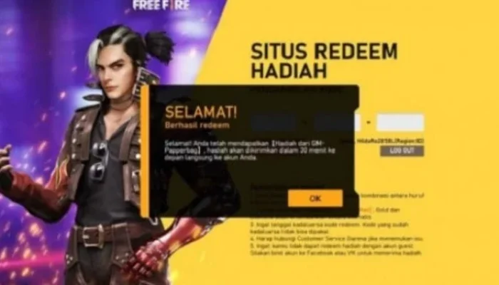 Pildun FF Max: Klaim Kode Redeem Terbaru dan Menangkan Jersey Piala Dunia