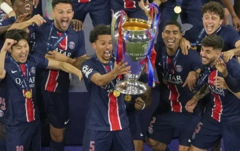 PSG Pertahankan Gelar Juara Liga Champions Setelah Mengalahkan Arsenal