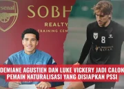 PSSI Proses Naturalisasi Luke Vickery dan Mitchell Baker untuk Penguatan Timnas Indonesia