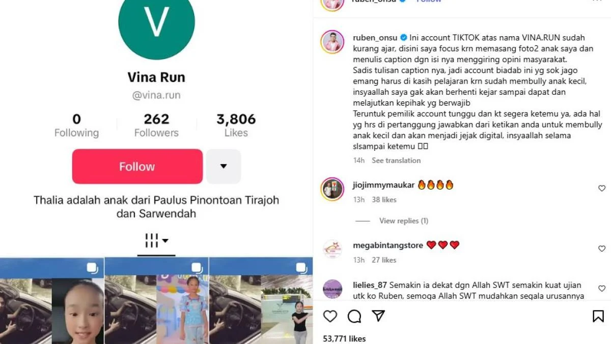 Ruben Onsu Fokus pada Anak di Tengah Konflik dengan Sarwendah