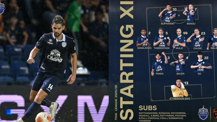 Sandy Walsh Raih Treble Winner Bersama Buriram United, Pemain Indonesia Pertama di Thailand