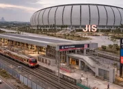 Stasiun KRL JIS Resmi Beroperasi, Akses ke Jakarta International Stadium Jadi Lebih Mudah