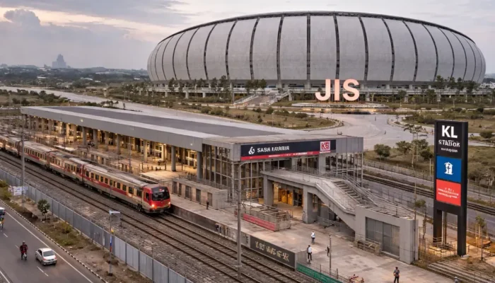 Stasiun KRL JIS Resmi Beroperasi, Akses ke Jakarta International Stadium Jadi Lebih Mudah