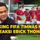 Timnas Indonesia Naik ke Peringkat 118 FIFA, Erick Thohir Titip Pesan Penting