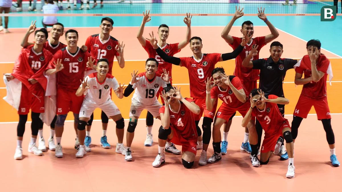 Timnas Voli Putra Indonesia Raih Juara AVC Men's Cup 2026
