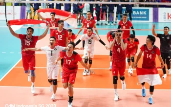 Timnas Voli Putra Indonesia Raih Kemenangan Dramatis Atas Qatar di AVC Cup 2026