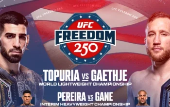 UFC Freedom 250: Ilia Topuria Bertahan Sebagai Juara Kelas Ringan, Pereira dan Gane Berebut Gelar Sementara