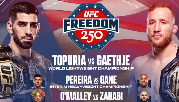 UFC Freedom 250: Kemenangan Justin Gaethje dan Kontroversi di Balik Acara di Gedung Putih