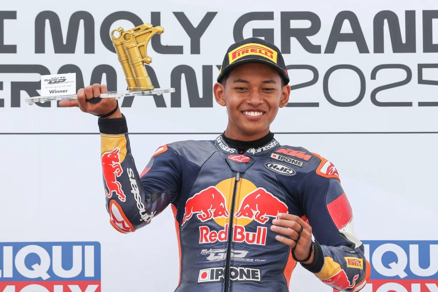 Veda Ega Pratama Siap Tantang Pembalap Dunia di Moto3 Belanda 2026