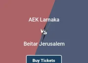 AEK Larnaca vs Beitar Jerusalem: Kemenangan Berharga Bagi Beitar Jerusalem