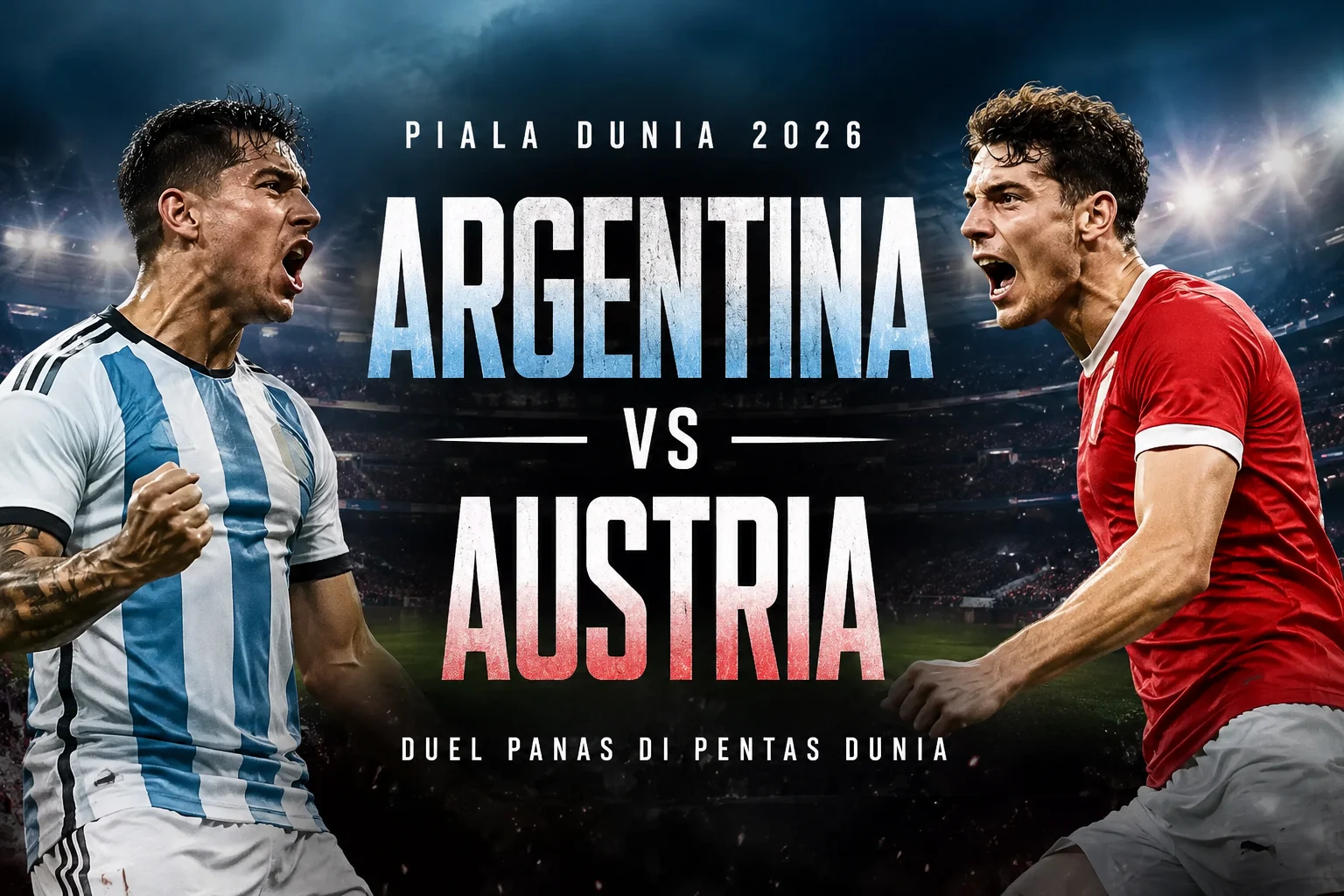 Argentina vs Austria: Pertarungan Sengit di Piala Dunia 2026