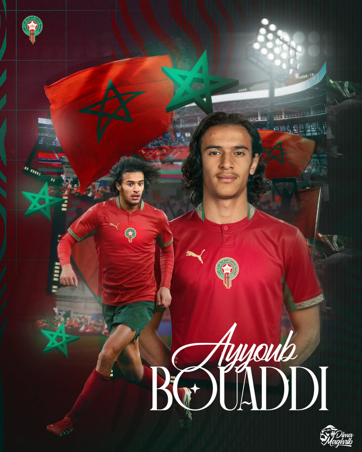 Ayyoub Bouaddi, Pemain Muda Morocco yang Membuat Sejarah di Piala Dunia 2026