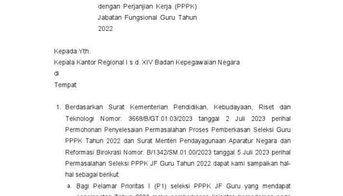 Badan Kepegawaian Negara Tunda Persetujuan Hasil Pansel JPTP