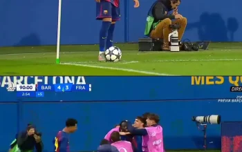 Barcelona Mengalahkan CE Europa 4-1: Shane Kluivert dan Alex Gonzalez Menjadi Pemain Utama