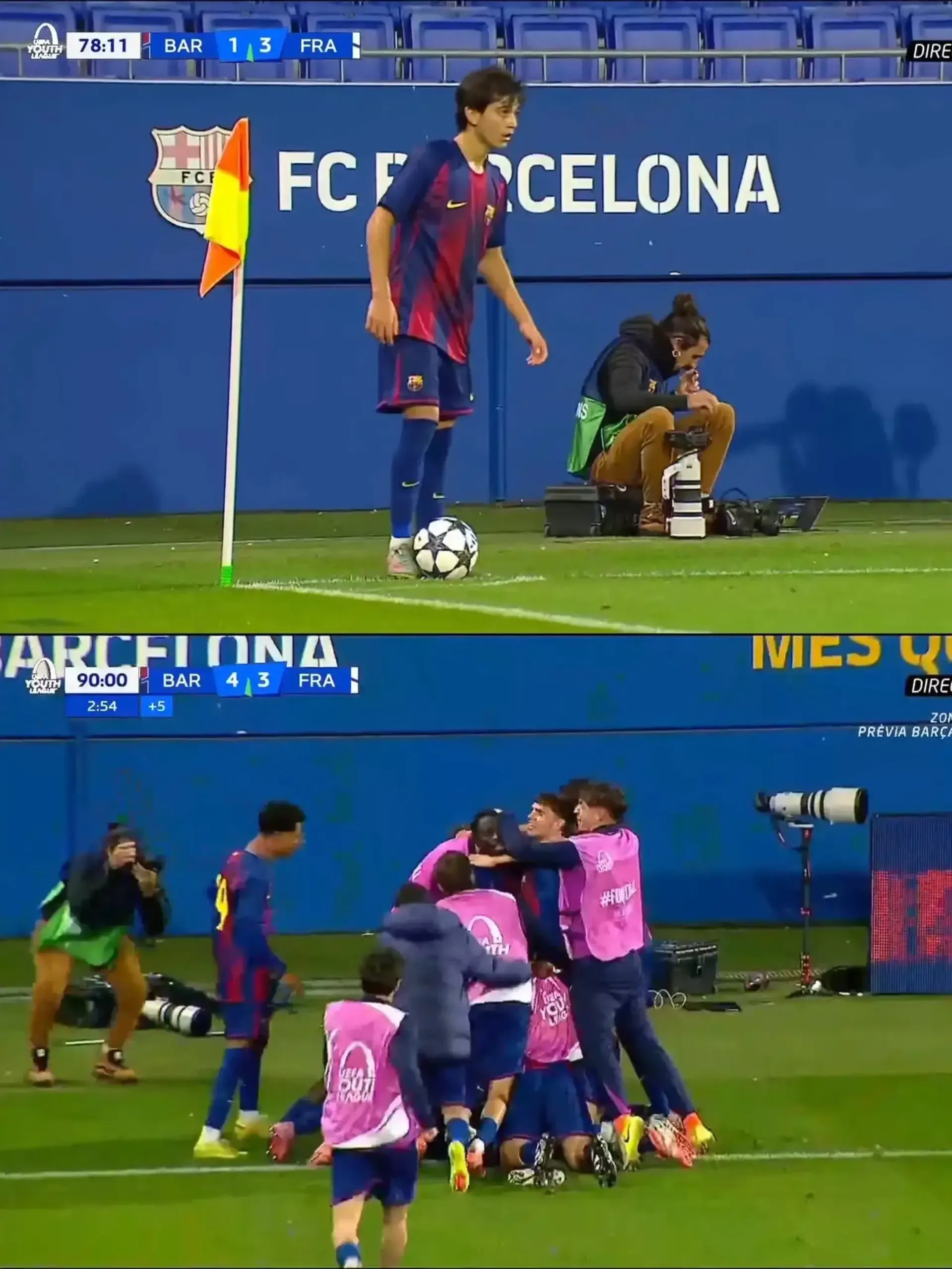 Barcelona Mengalahkan CE Europa 4-1: Shane Kluivert dan Alex Gonzalez Menjadi Pemain Utama