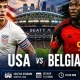 Belgia Hancurkan Tuan Rumah Amerika Serikat 4-1 di Piala Dunia 2026