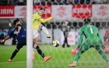 Brazil Menang Dramatis Atas Jepang Berkat Gol Gabriel Martinelli di Menit Terakhir