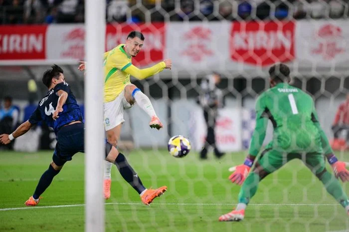 Brazil Menang Dramatis Atas Jepang Berkat Gol Gabriel Martinelli di Menit Terakhir