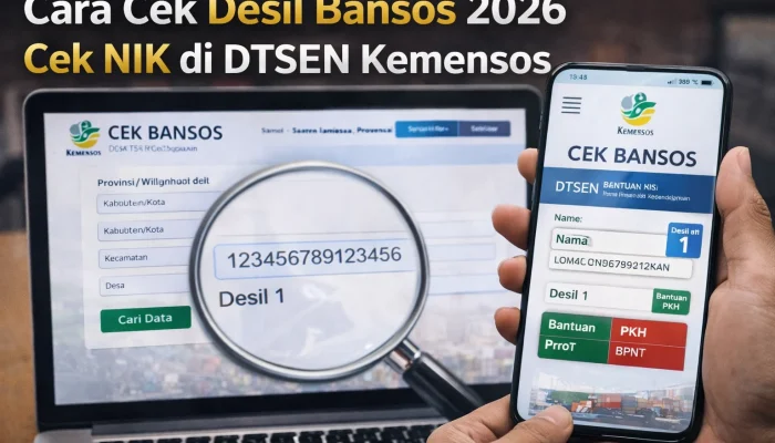 Cek Bansos Kemensos: Panduan Lengkap dan Cara Cek Desil Penerima Bansos 2026