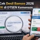 Cek Bansos Kemensos: Panduan Lengkap dan Cara Cek Desil Penerima Bansos 2026
