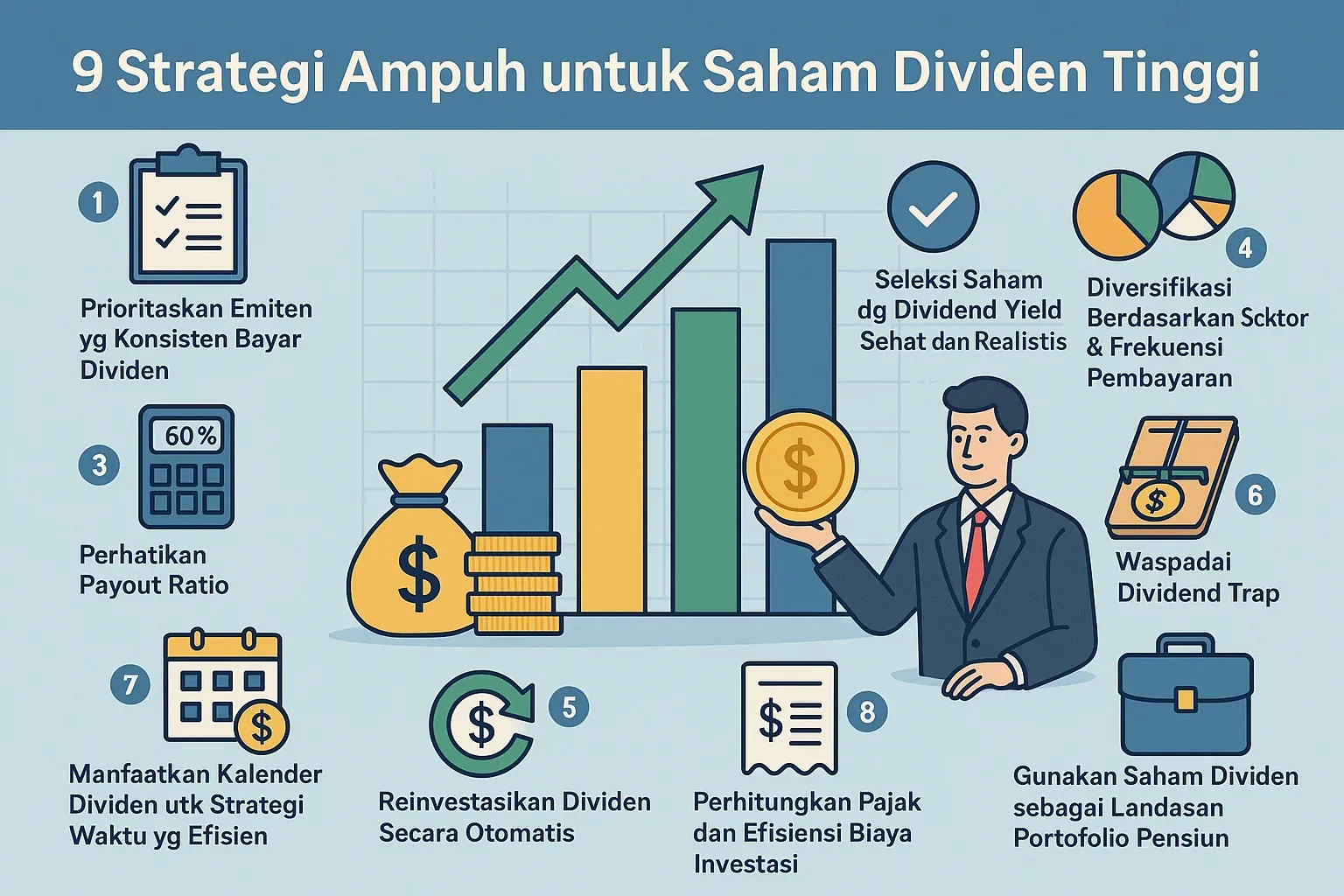 Dividen dan Pendapatan: Strategi Baru Investor di Pasar yang Tidak Stabil