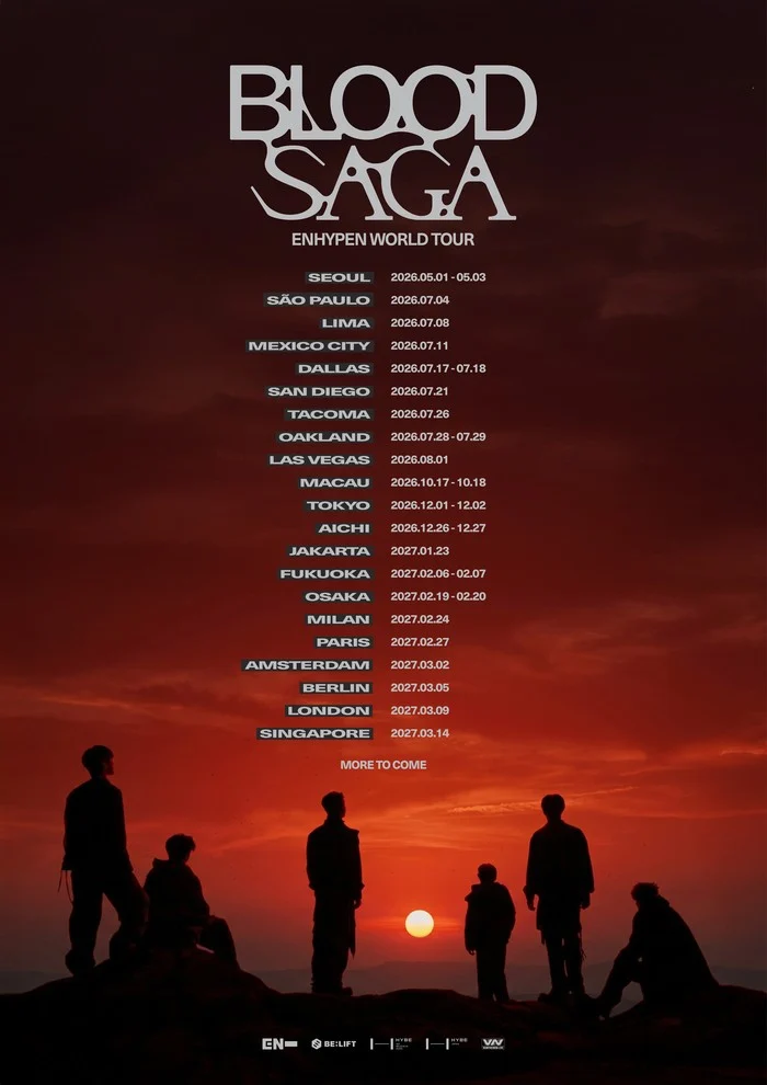 ENHYPEN Kembali ke Jakarta dengan Konser 'Blood Saga' 2027, Cek Harga Tiket dan Informasi Lengkap