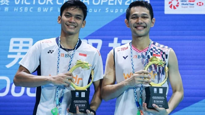 Ganda Putra Indonesia Raih Gelar China Open 2026
