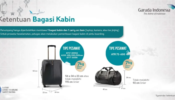 Garuda Indonesia Perbarui Aturan Bagasi, Penumpang Perlu Menyesuaikan Cara Packing