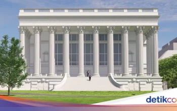 Gedung Putih Jadi Sorotan: Dari Trump Sindir Media Hingga Proyek Ballroom Mewah