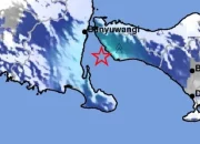 Gempa Bumi M 4.1 Guncang Jembrana Bali, Getaran Dirasakan Kuat Hingga Banyuwangi