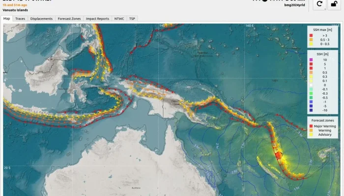 Gempa Bumi Mengguncang Berbagai Wilayah: Vanuatu, Argentina, dan Lampung