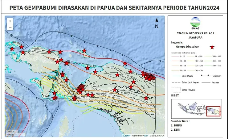 Gempa Bumi Mengguncang Wilayah: Papua Nugini dan Kepulauan Sangihe Diguncang Gempa