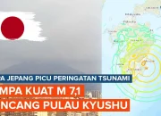 Gempa M 7,1 Guncang Jepang, Gempa Malang dan Erupsi Gunung Semeru