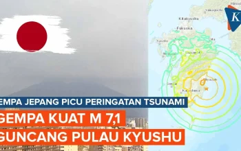 Gempa M 7,1 Guncang Jepang, Gempa Malang dan Erupsi Gunung Semeru