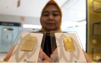 Harga Emas Antam Hari Ini Turun Tipis, Simak Rincian Harga Emas 24 Karat