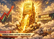 Harga Emas Antam Melonjak, Cek Daftar Harga Terbaru 31 Juli 2026
