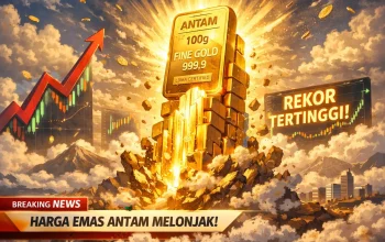 Harga Emas Antam Melonjak, Cek Daftar Harga Terbaru 31 Juli 2026