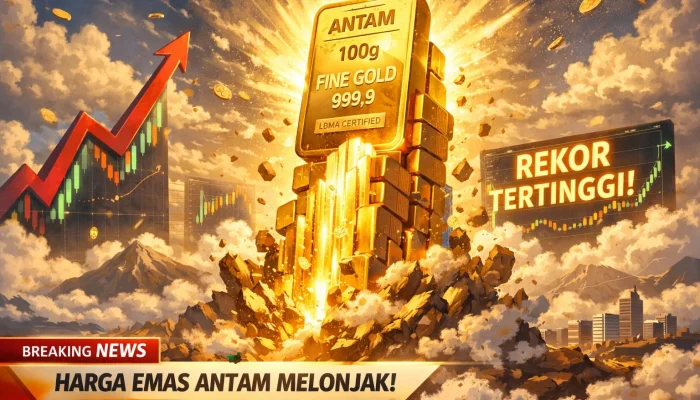 Harga Emas Antam Melonjak, Cek Daftar Harga Terbaru 31 Juli 2026