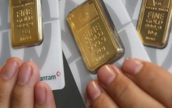Harga Emas Antam Menguat, Capai Rp2,62 Juta Per Gram
