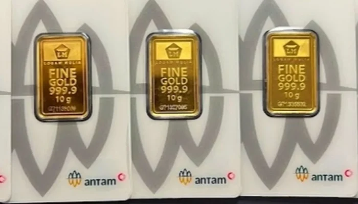 Harga Emas Antam Turun Rp 8.000 per Gram, Ini Penjelasannya