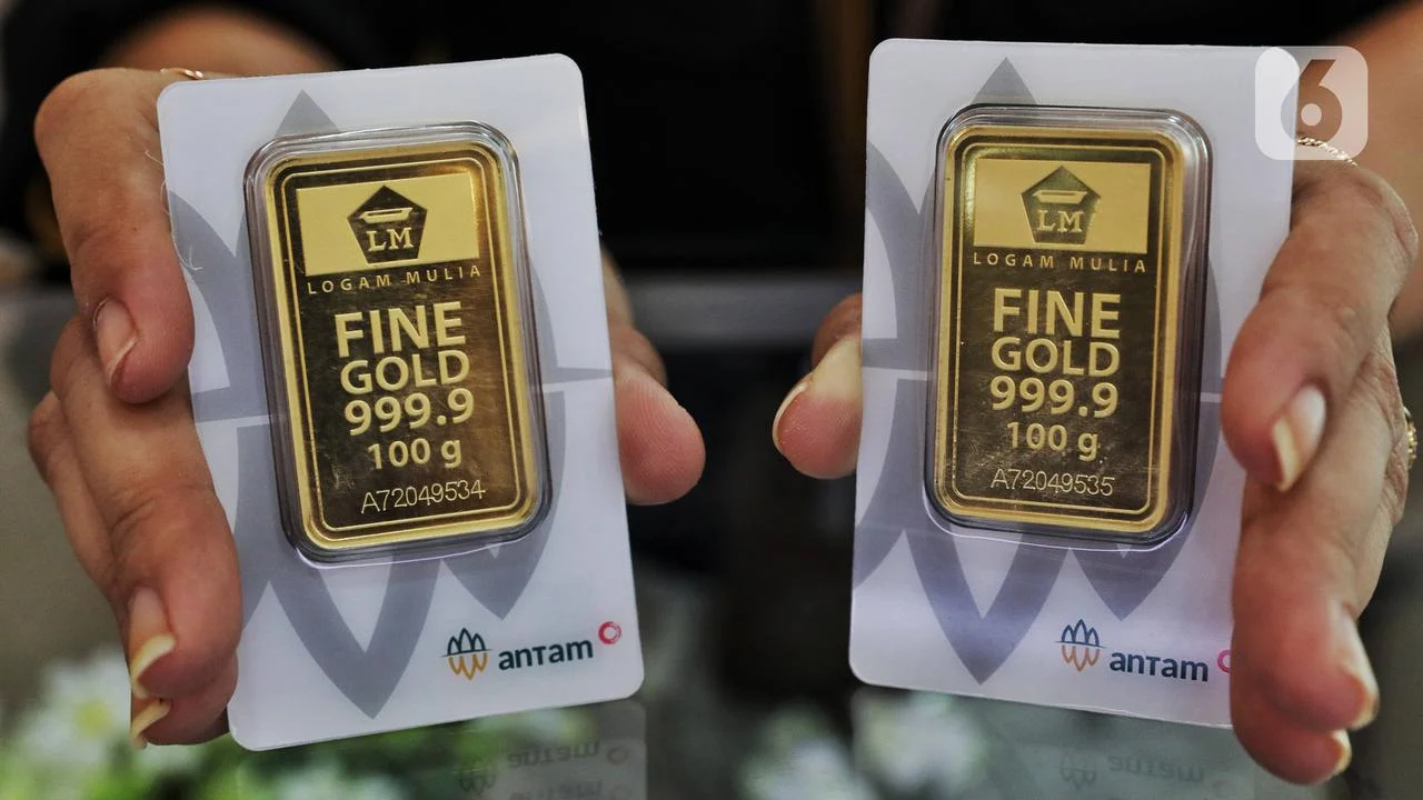 Harga Emas Hari Ini: Antam, Pegadaian, dan Hartadinata Alami Penurunan