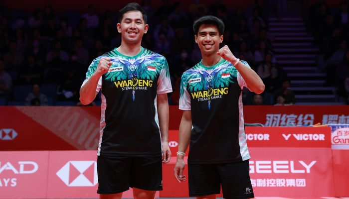Hasil China Open 2026: Sabar/Reza dan Raymond/Joaquin Memulai Pertandingan dengan Kemenangan