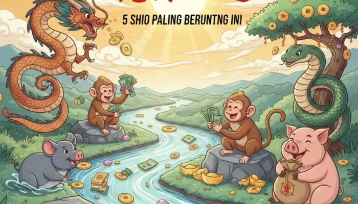 Hoki Datang Bertubi-tubi: 5 Shio Paling Beruntung dan Ramalan Zodiak Keuangan Terbaru